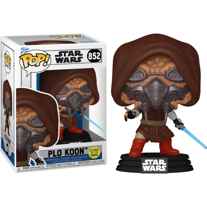 Funko Pop! Star Wars - Wolffe, Fives, Plo Koon & Shaak Ti - Bundle (Set of 4) - Real Pop Mania