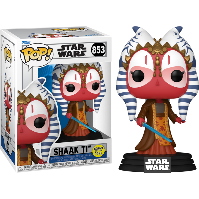 Funko Pop! Star Wars - Wolffe, Fives, Plo Koon & Shaak Ti - Bundle (Set of 4) - Real Pop Mania
