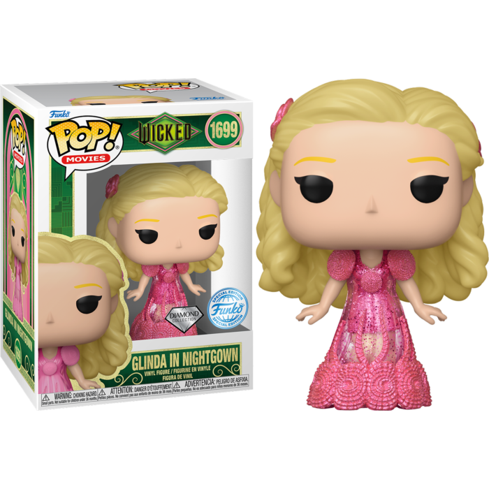 Funko Pop! Wicked (2024) - Glinda in Nightgown Diamond Glitter #1699