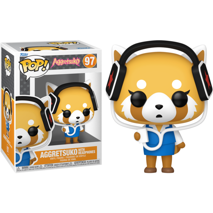 Funko Pop! Aggretsuko - Aggretsuko with Headphones #97