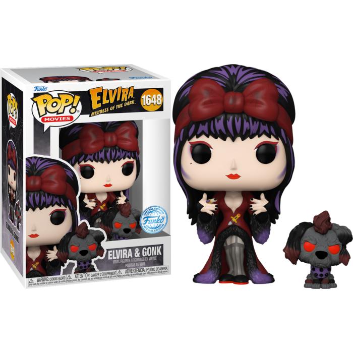 Funko Pop! Elvira: Mistress of the Dark - Elvira & Gonk Moonlight #1648