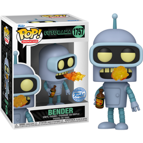 Funko Pop! Futurama - Bender with Fire Breath #1757 - Chase Chance