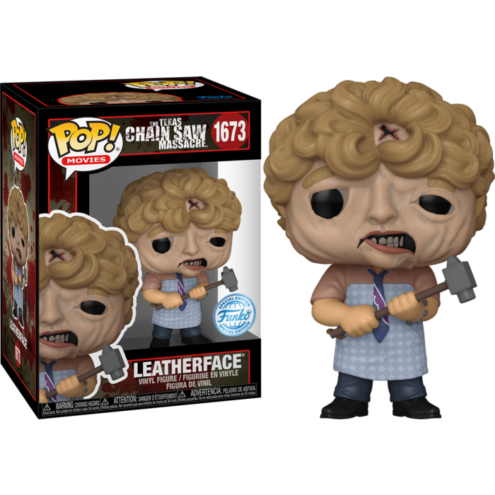 Funko Pop! The Texas Chainsaw Massacre - Leatherface with Hammer 50th Anniversary #1673