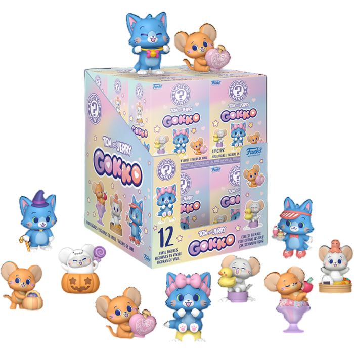 Funko Pop! Tom & Jerry: Gokko - Mystery Minis Blind Box (Display of 12) - Real Pop Mania