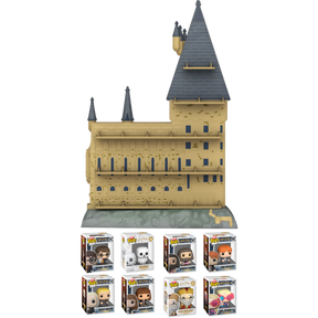 Funko Bitty Pop! Harry Potter - Hogwarts Castle - Display Shelf Bundle