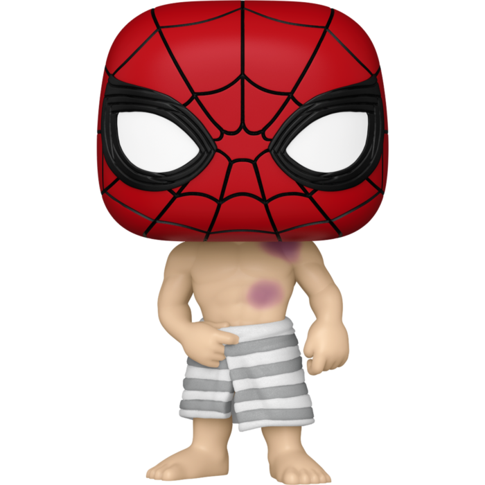 Funko Pop! Spider-Man: Brand New Day (2026) - Spider-Man with Towel - Real Pop Mania