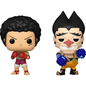 Funko Pop! One Piece - Luffy & Foxy - 2-Pack - Chase Chance