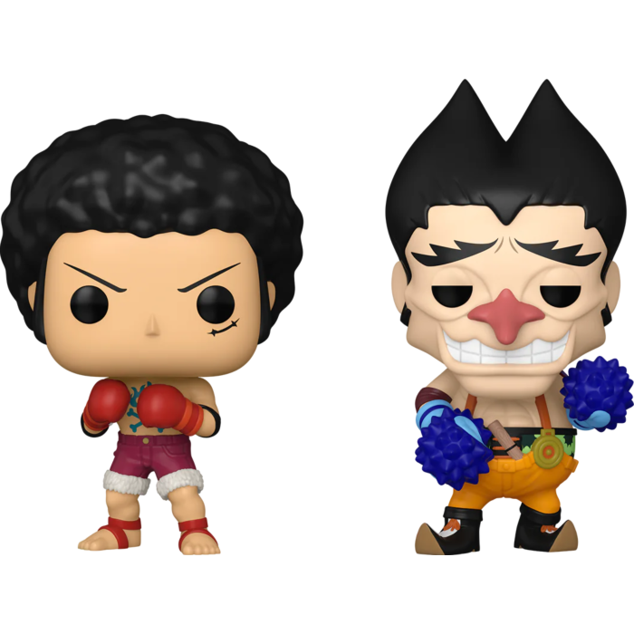 Funko Pop! One Piece - Luffy & Foxy - 2-Pack - Chase Chance