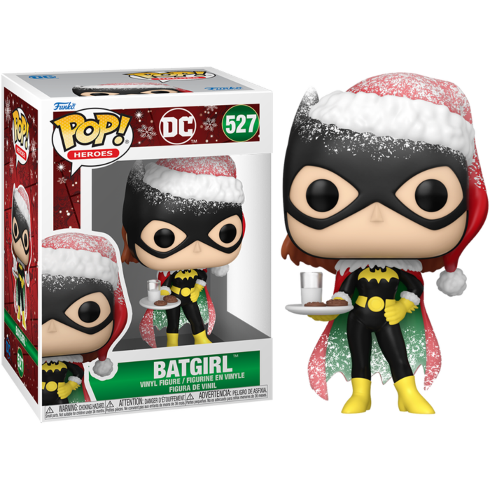 Funko Pop! DC Comics: Batman - Batgirl with Milk & Cookies Holiday #527