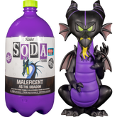 Funko - Sleeping Beauty - Maleficent as Dragon SODA Vinyl Figure in 3L Collector Bottle (International Edition) (2022 Fall Convention Exclusive)