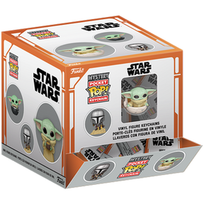 Funko Pocket Pop! Keychain - Star Wars: The Mandalorian - Mystery (Display of 12)