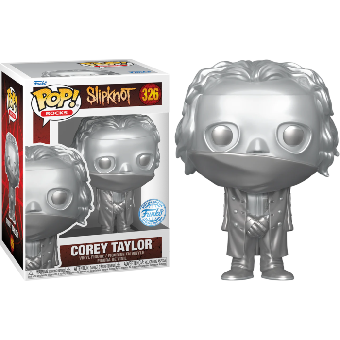 Funko Pop! Slipknot - Corey Taylor in Platinum #326