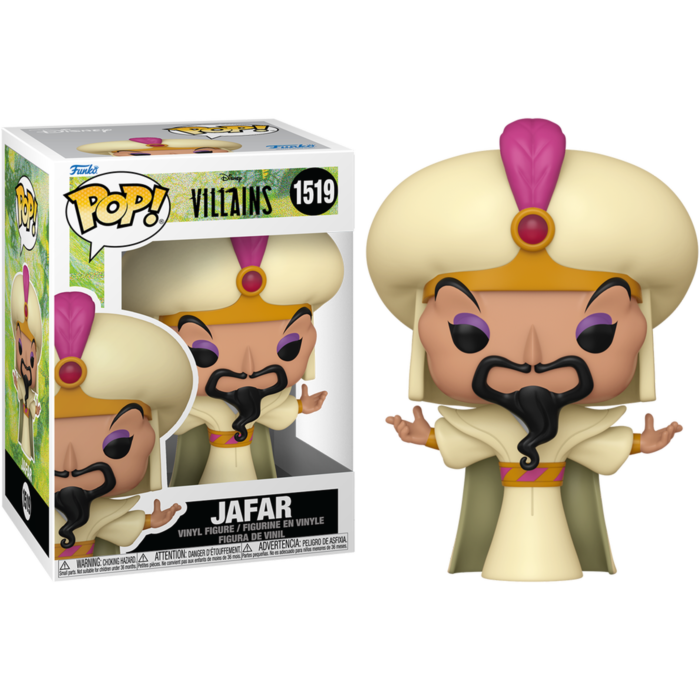 Funko Pop! Aladdin - Sultan Jafar Disney Villains #1519