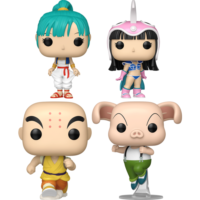 Funko Pop! Dragon Ball - Chillin with Krillin - Bundle (Set of 4)