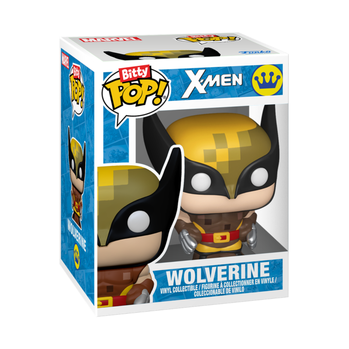 Funko Bitty Pop! X-Men - Wolverine - Arcade Display - Real Pop Mania