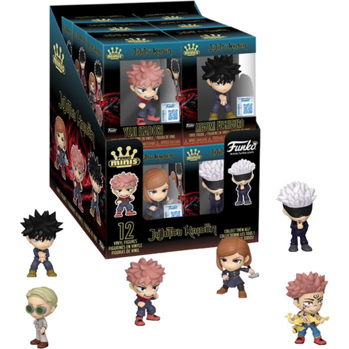 Funko Bitty Pop! Jujutsu Kaisen - Funko Minis 3" (Display of 12)