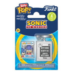 Funko Bitty Pop! Sonic the Hedgehog - Sonic with Keychain Case Accessory