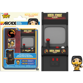 Funko Bitty Pop! Mortal Kombat - Scorpion - Arcade Display - Real Pop Mania