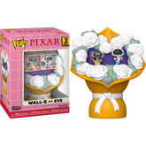 Funko Pop! Wall-E - Wall-E & Eve Valentines Bouquet Bitty Pop! Vinyl 2-Pack