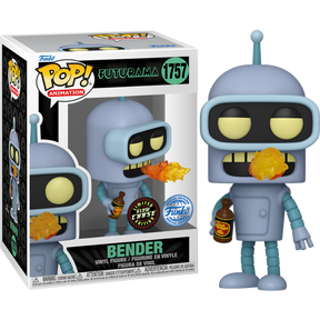 Funko Pop! Futurama - Bender with Fire Breath #1757 - Chase Chance