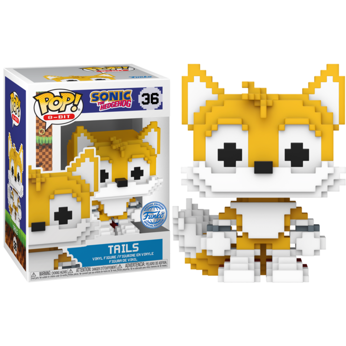 Funko Pop! Sonic the Hedgehog - Tails 8-Bit #36