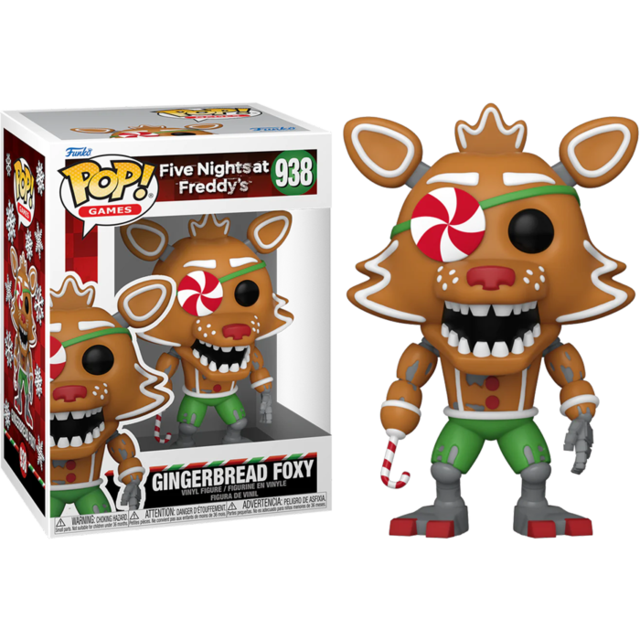 Funko Pop! Five Nights at Freddy's - Holiday Gingerbread Foxy #938