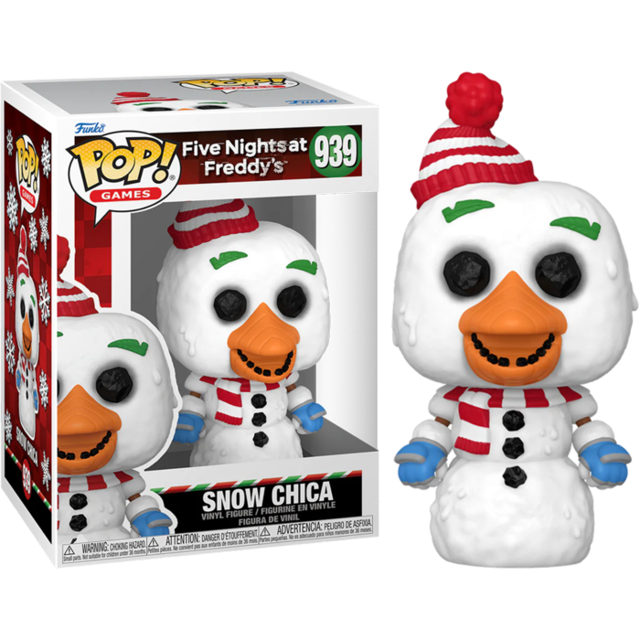 Funko Pop! Five Nights at Freddy's - Holiday Snow Chica #939