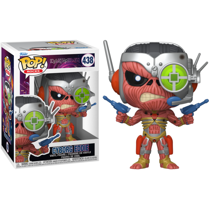 Funko Pop! Iron Maiden - Cyborg Eddie #438