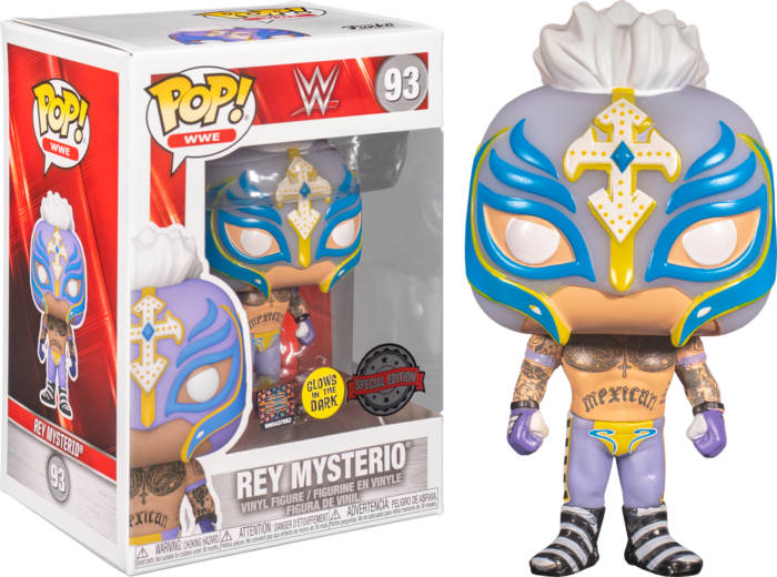 Funko Pop! WWE - Rey Mysterio Glow in the Dark #93