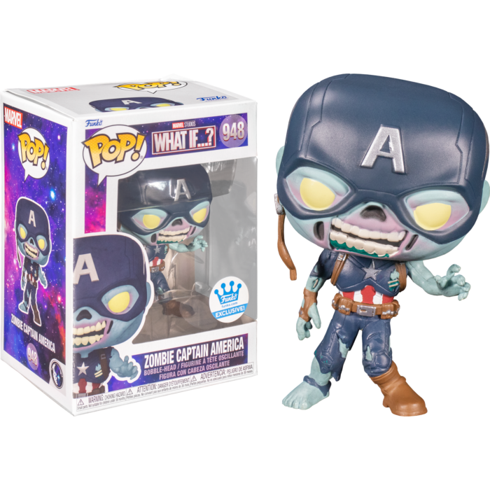 Funko Pop! What If…? - Zombie Captain America #948 (Exclusive)
