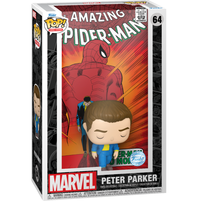 Funko Pop! Comic Covers - Marvel - The Amazing Spider-Man Peter Parker #50