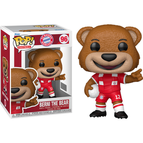 Funko Pop! Football (Soccer): Bayern Munich - Berni The Bear, Kane, Kimmich, Musiala & Olise - Bundle (Set of 5) - Real Pop Mania