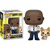 Funko Pop! Brooklyn Nine-Nine - Captain Raymond Holt with Cheddar #1626