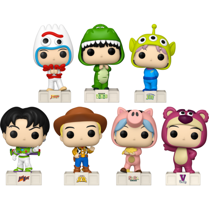 Funko Pop! Toy Story x TinyTAN: BTS - Toy With This - Bundle (Set of 7)