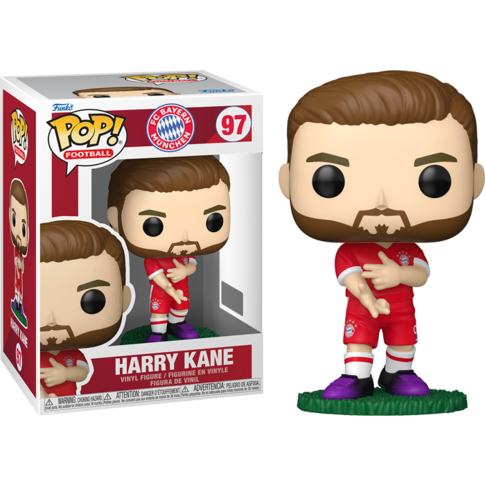 Funko Pop! Football (Soccer): Bayern Munich - Harry Kane #97 - Real Pop Mania