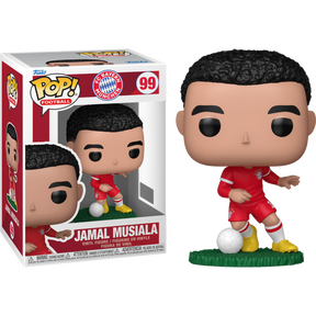 Funko Pop! Football (Soccer): Bayern Munich - Berni The Bear, Kane, Kimmich, Musiala & Olise - Bundle (Set of 5) - Real Pop Mania