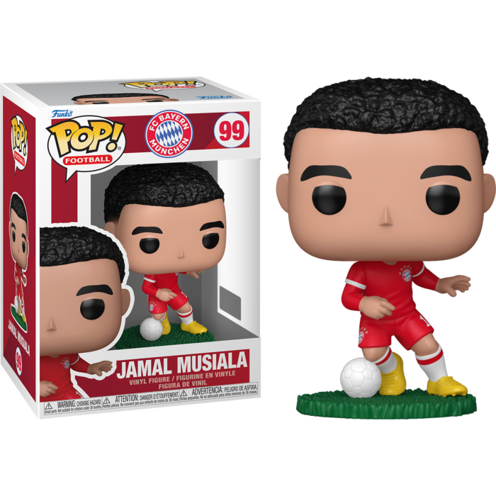 Funko Pop! Football (Soccer): Bayern Munich - Berni The Bear, Kane, Kimmich, Musiala & Olise - Bundle (Set of 5) - Real Pop Mania