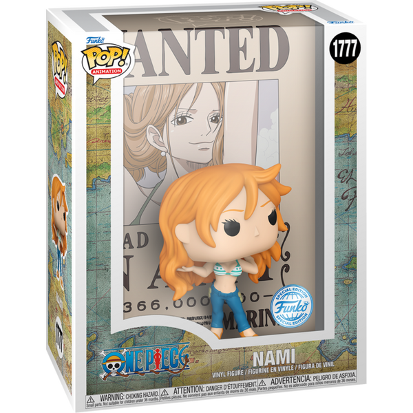 FUNKO POP ONE Piece Nami Wanted Poster MangaFest EUR 80,00 - ES