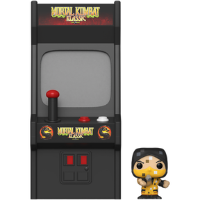 Funko Bitty Pop! Mortal Kombat - Scorpion - Arcade Display - Real Pop Mania