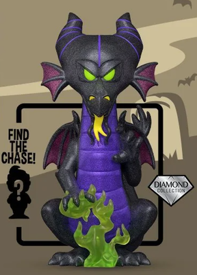 Funko - Sleeping Beauty - Maleficent as Dragon SODA Vinyl Figure in 3L Collector Bottle (International Edition) (2022 Fall Convention Exclusive)