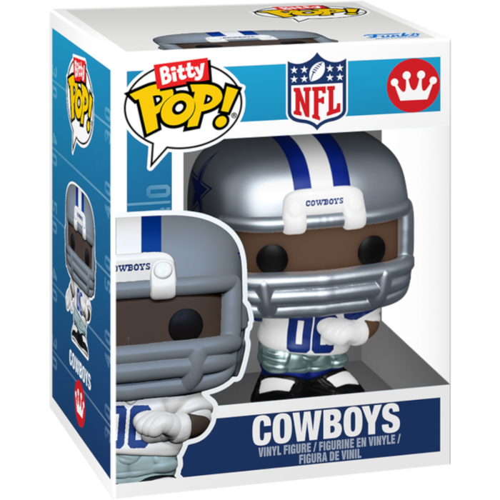 Funko Bitty Pop! NFL: Football - (Series 1) Bitty Pop! & Helmet (Display of 12)