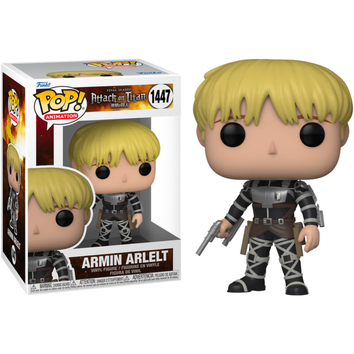 Funko Pop! Attack on Titan - Armin Arlelt #1447 - Chase Chance