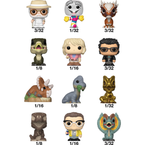 Funko Bitty Pop! Jurassic Park - Bitty Pop! Blind Bag - (Display of 32) - Real Pop Mania