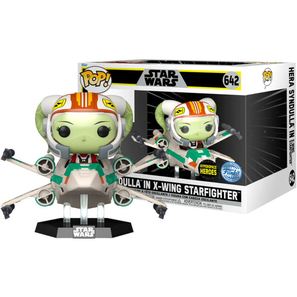 Funko Pop! Rides - Star Wars: Rebels - Hera Syndulla in X-Wing