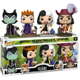 Funko Pop! Disney - Villains Glow in the Dark Pop! Vinyl Figure - 4-Pack