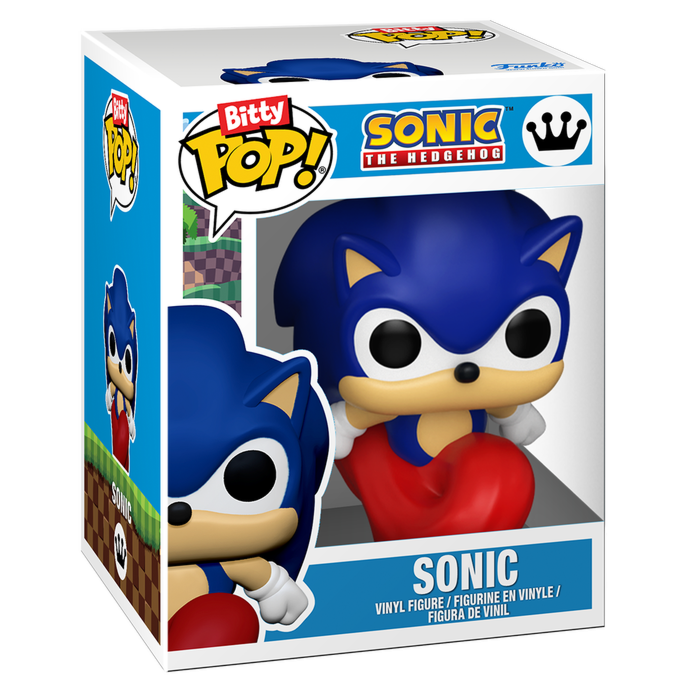 Funko Bitty Pop! Sonic the Hedgehog - Sonic with Keychain Case Accessory