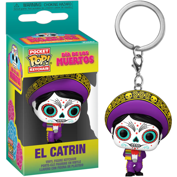 Funko Pocket Pop! Keychains - Día de los Muertos - El Catrin