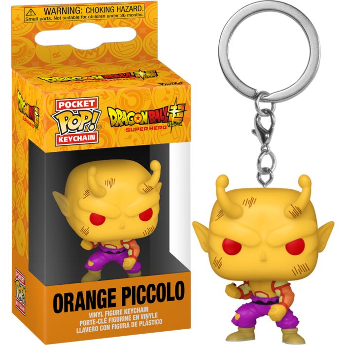 Funko Pocket Pop! Keychains - Dragon Ball Super - Super Hero - Orange Piccolo (Battle Damaged)