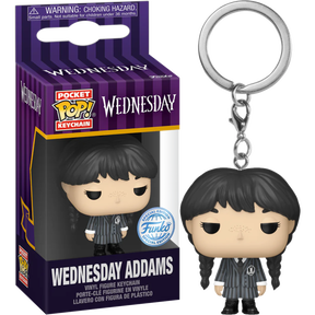 Funko Pocket Pop! Keychains - Wednesday (2022) - Wednesday Addams