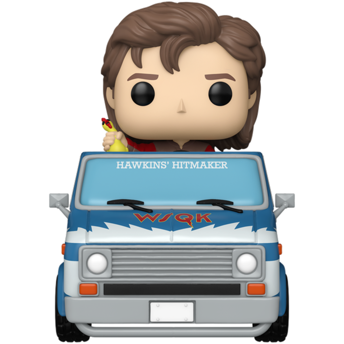 Funko Pop! Rides - Stranger Things - Steve with the Squawk Van (Season 5) Deluxe #138